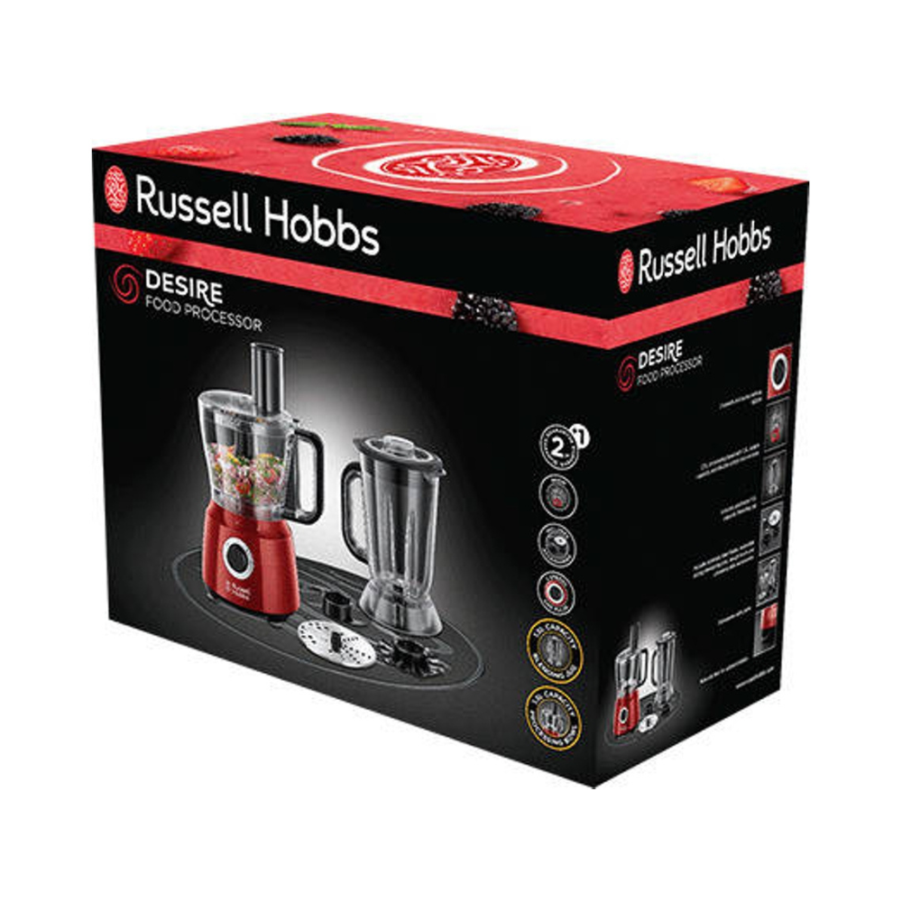 Food Processor with Attachments Russell Hobbs Multi