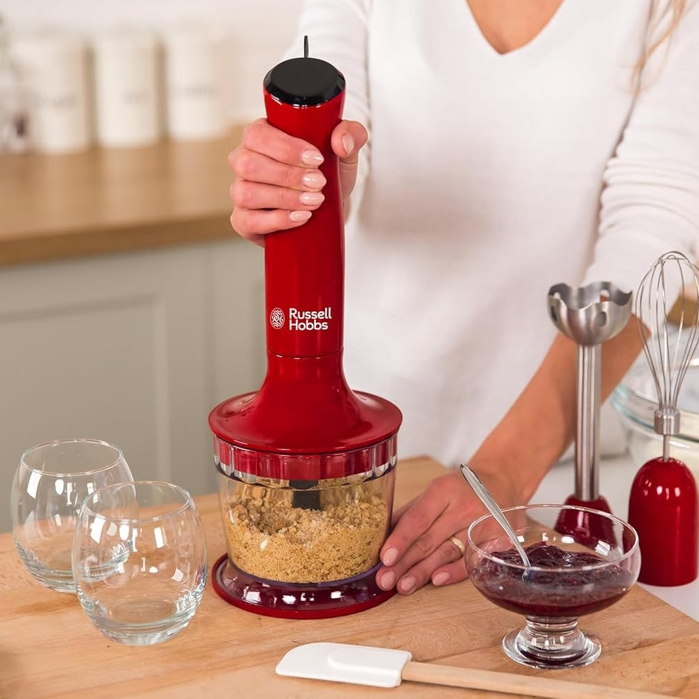 Russell Hobbs Desire Red 3 in 1 Hand Blender
