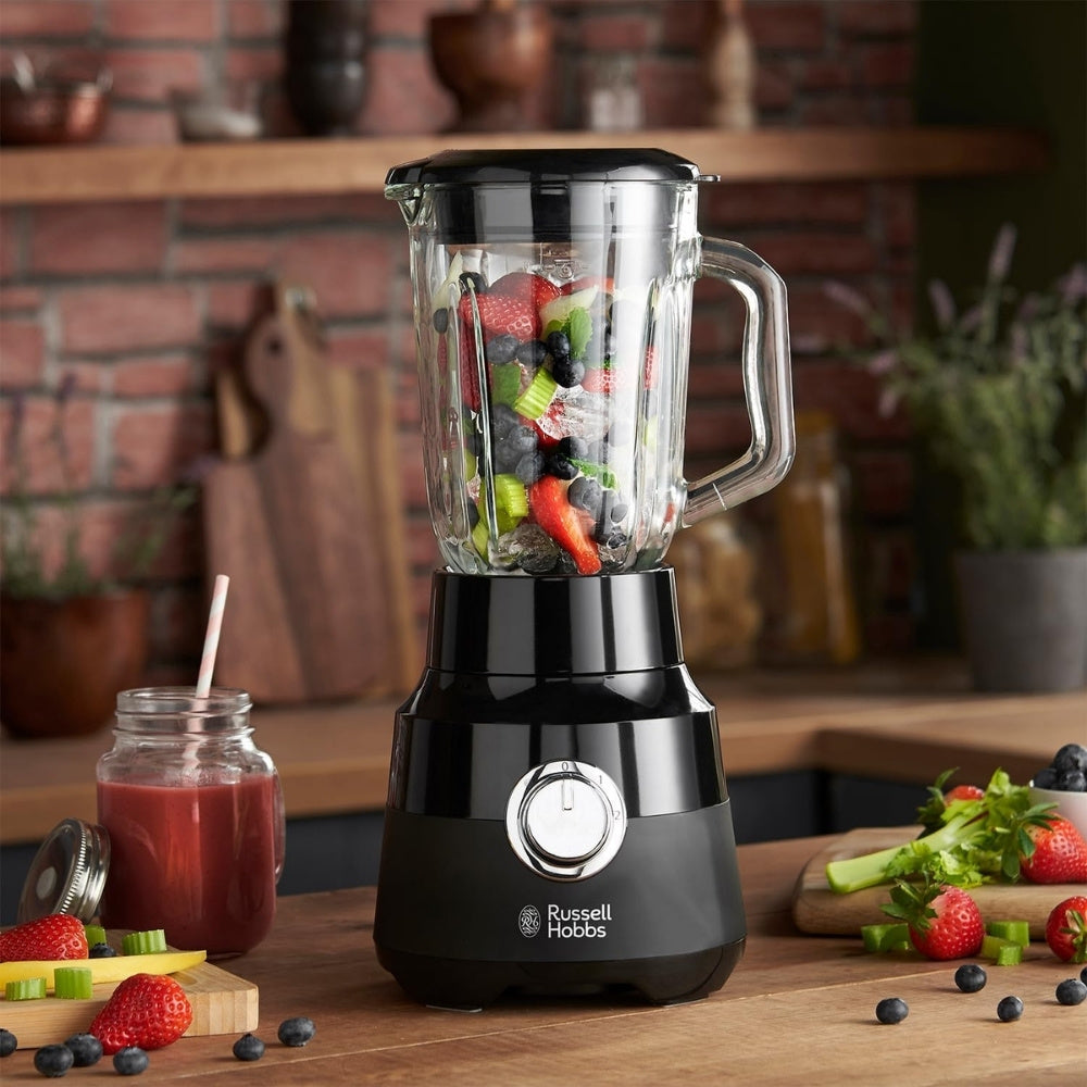 Russell Hobbs Matte Black Jug Blender 1.5L