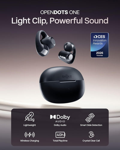 Shokz OpenDots ONE Open Ear Headphones