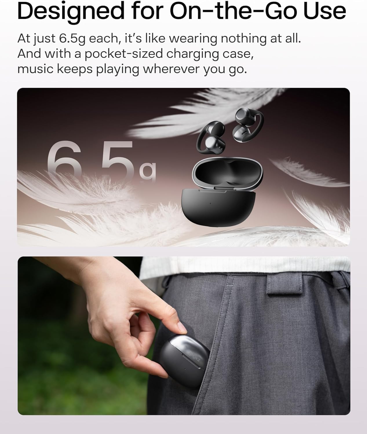 Shokz OpenDots ONE Open Ear Headphones
