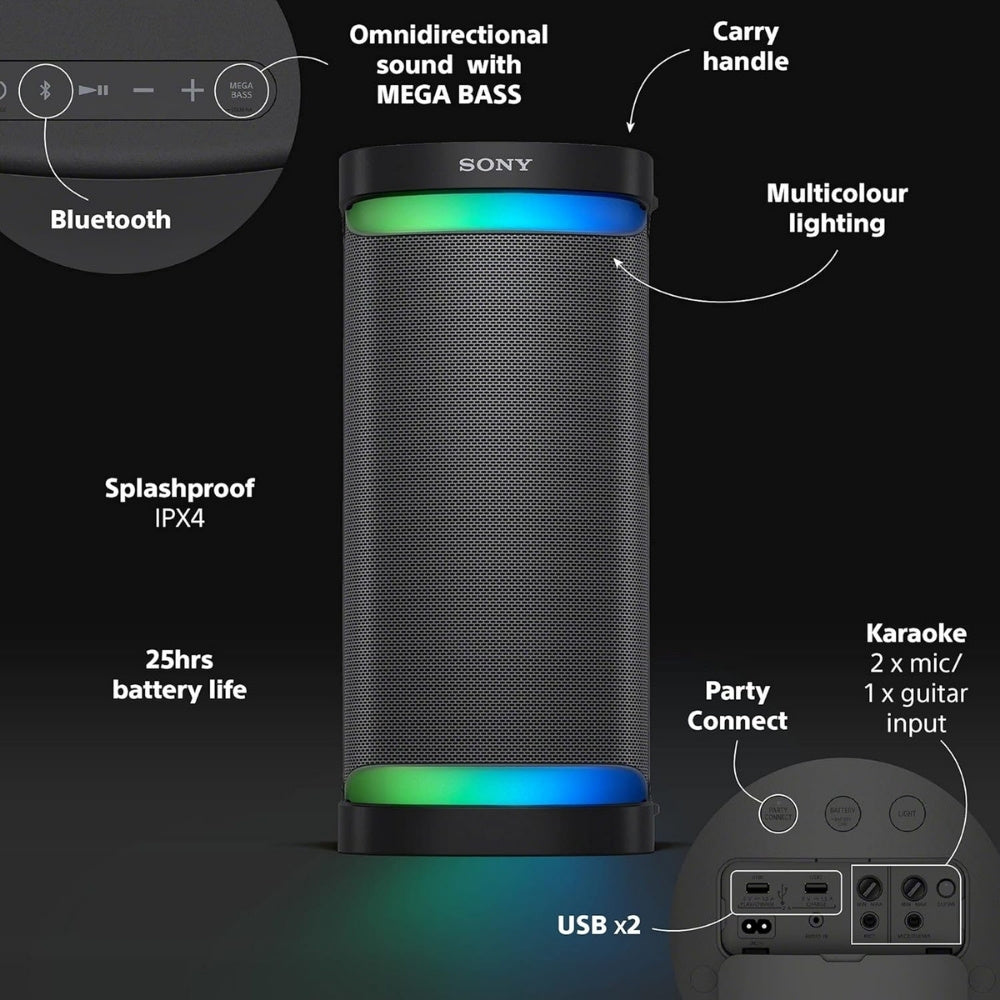Sony SRS-XP700 X-Series Portable Wireless Speaker - Cle Market
