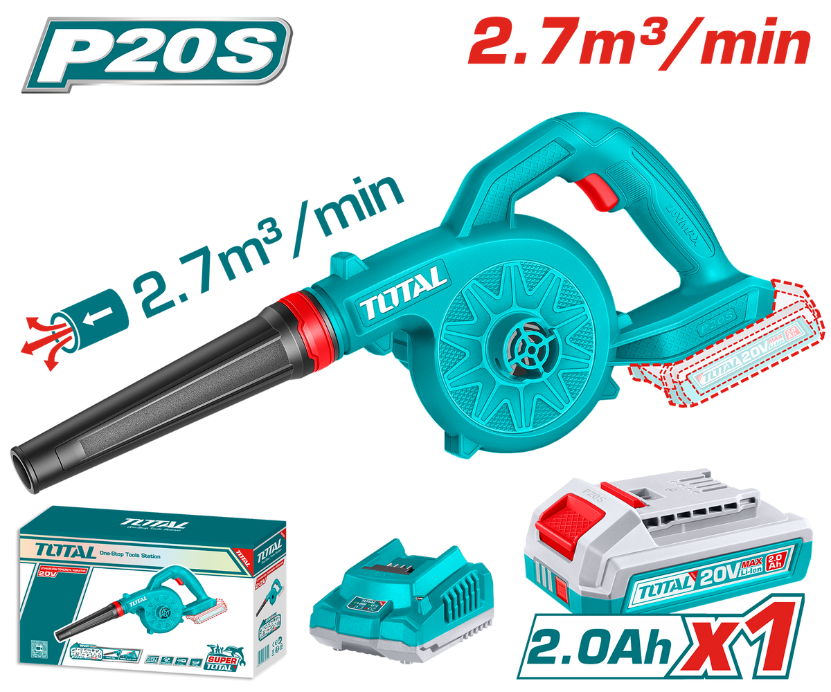 Total TABLI20781 20V Cordless Blower Kit - product view