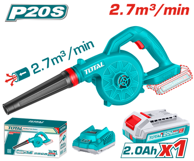 Total TABLI20781 20V Cordless Blower Kit - product view