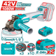 Total TAGLI4108112 42V 115mm Angle Grinder Kit - product view