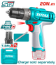 Total TDLI12206 12V Cordless Drill Kit - product view