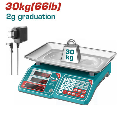 Total TESA3301 30kg Electronic Scale - product view