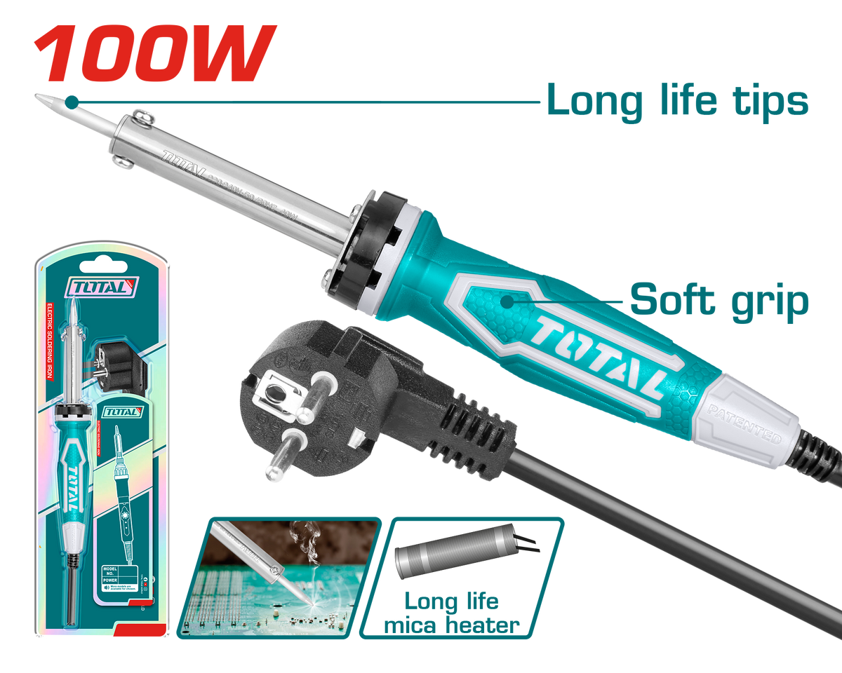 Total TET10006 100W Soldering Iron - product view