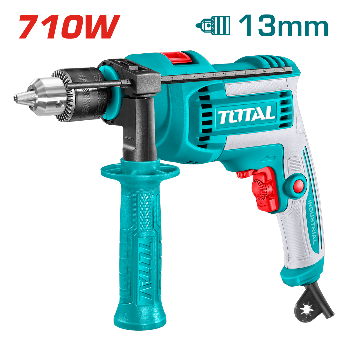 Total TG1071366 710W Impact Drill - product view