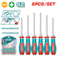 Total TGTST0606 Go-Through Screwdrivers, 6pcs - product view