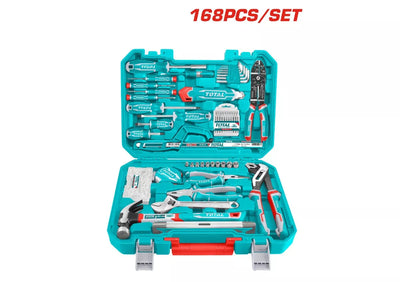 Total THKTHP21686 hand tool selection with organized storage pictured