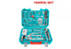 Total THKTHP21686 hand tool selection with organized storage pictured