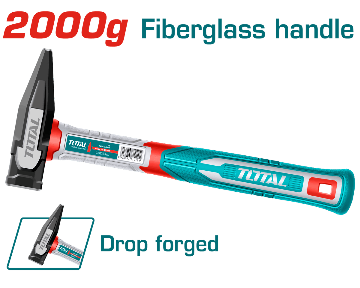 Total THMH622000 2000g Machinist Hammer - product view