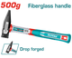 Total THMH62500 500g Machinist Hammer - product view
