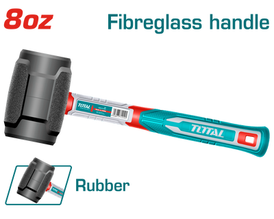 Total THRUH6808 220g Rubber Hammer - product view