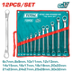 Total THT1024121 Offset Ring Spanner Set, 12pcs - product view