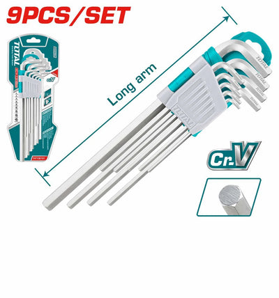 Total THT106191 key set arranged in a compact storage holder