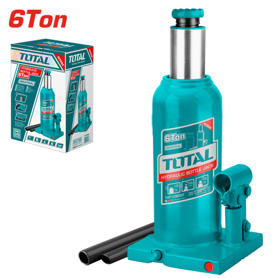 Total THT109062 6-Ton Hydraulic Bottle Jack - product view