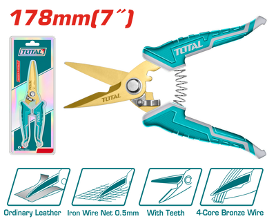 Total THT117871 178mm Electrician Scissors - product view