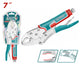 Total THT190703 locking pliers with adjustment screw, release lever and gripping jaws