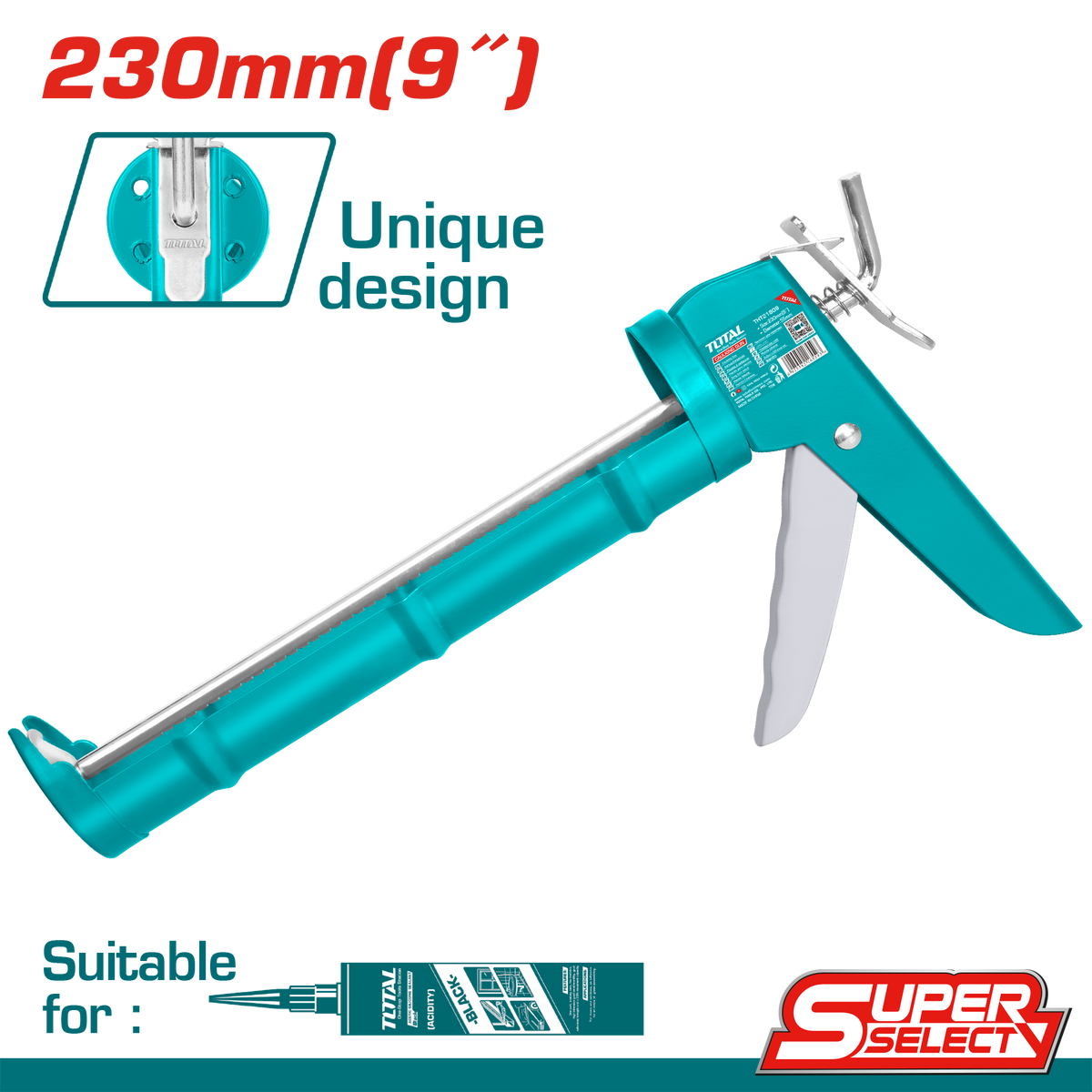 Total THT21809 9-Inch Caulking Gun - product view