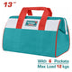 Total THT261325 fabric tool bag with carrying handles and zippered opening