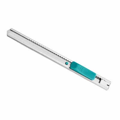 Total THT5110906 snap-off utility knife with sliding segmented blade and ergonomic body