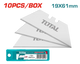 Total THT519001 replacement utility blades shown with storage packaging
