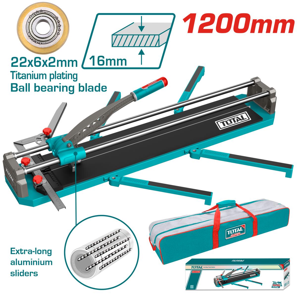 Total THT571201 1200mm Tile Cutter - product view
