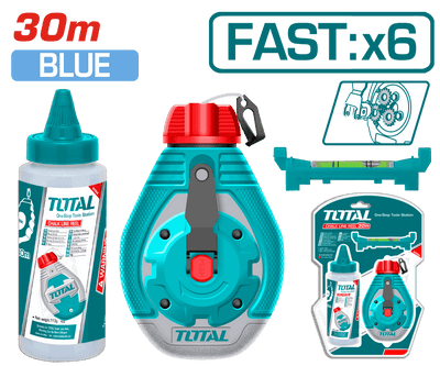 Total THT666301 30m Chalk Line Reel - product view