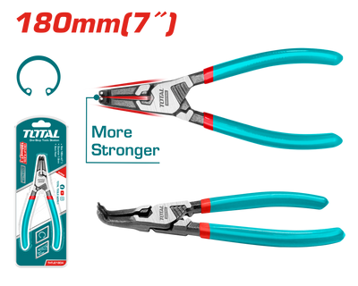 Total THTJ21804 180mm Bent Internal Circlip Pliers - product view