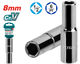 Total THTST12083L 8mm Deep Socket, 1/2-Inch Drive - product view