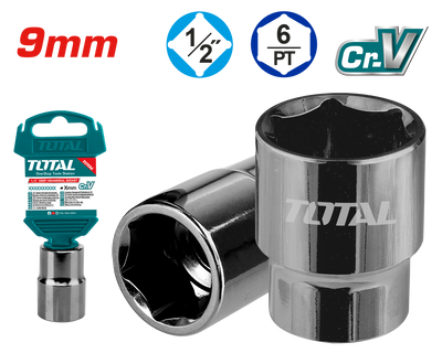 Total THTST12091 9mm Socket, 1/2-Inch Drive - product view