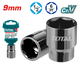 Total THTST12091 9mm Socket, 1/2-Inch Drive - product view