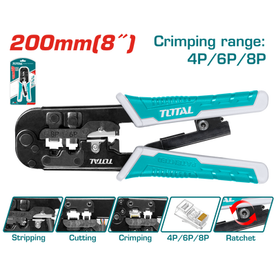 Total TMPCN5468R 8-Inch Modular Plug Crimper - product view