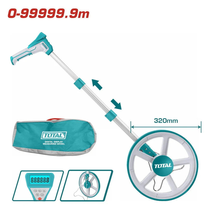 Total TMT19923 Digital Measuring Wheel - product view
