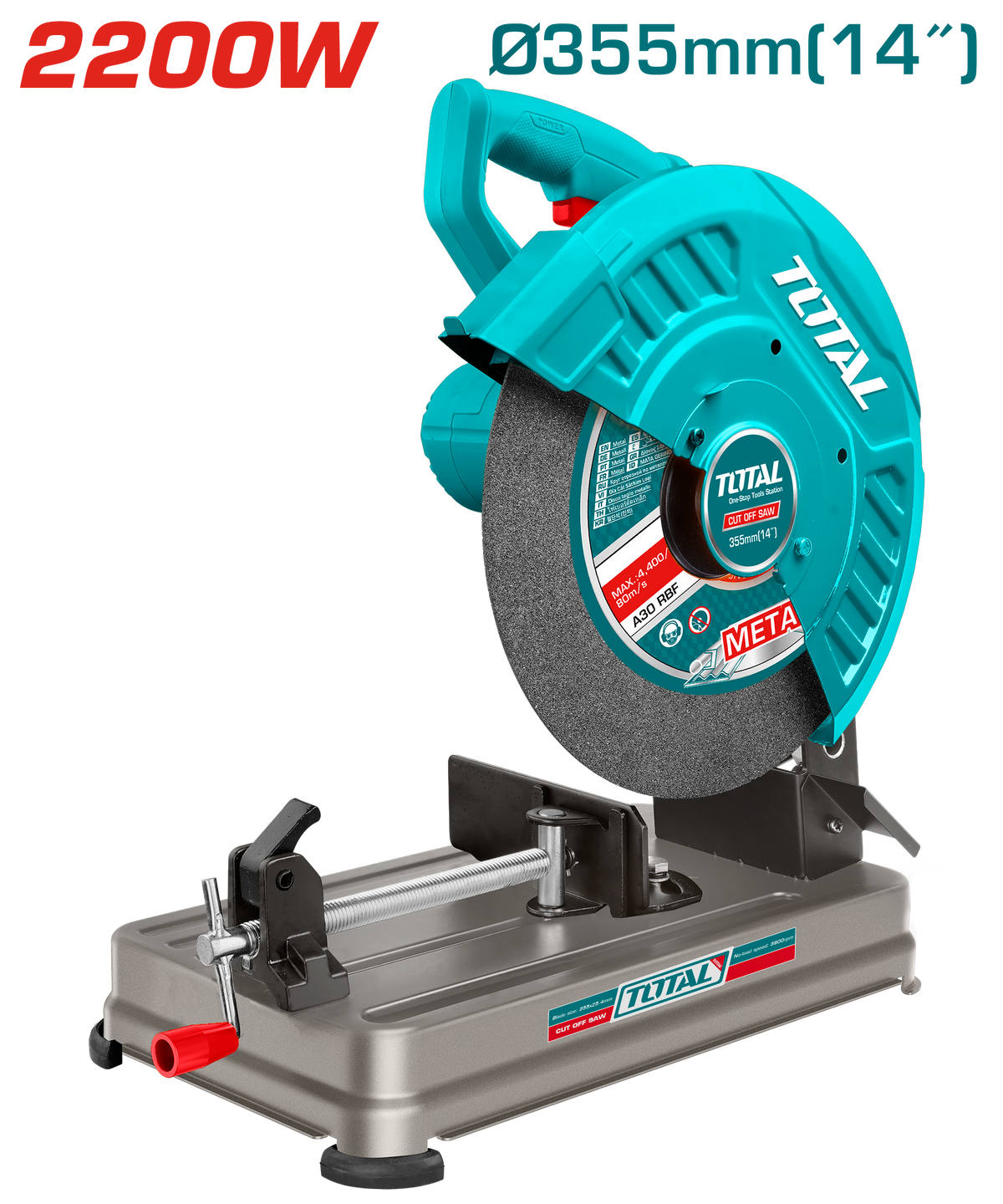 Total TS223558 2200W 355mm Metal Cut-Off Saw - product view
