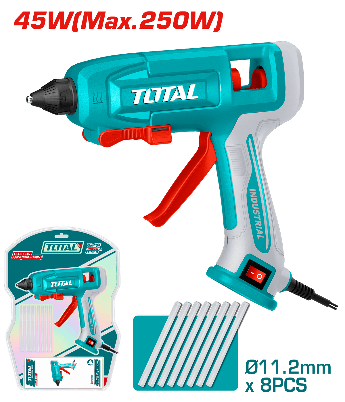 Total TT401116 45W Glue Gun - product view
