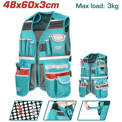 Total TTVT16025 17-Pocket Tool Vest - product view