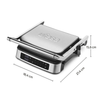 Ufesa Everest Digital Grill With Non-Stick Plates