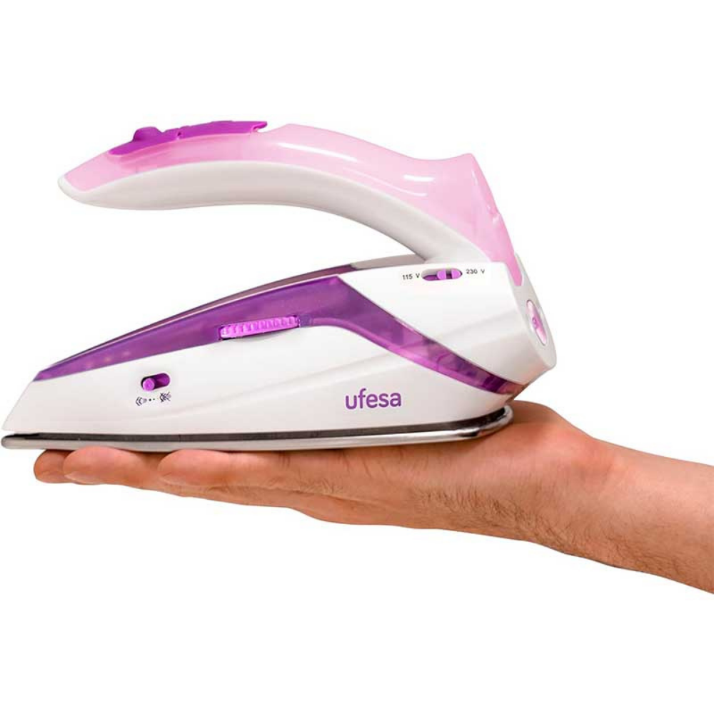 Travel Steam Iron Ufesa Portable Foldable 1100W