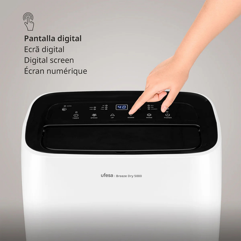 Ufesa Breeze Dehumidifier for Rooms up to 40m2