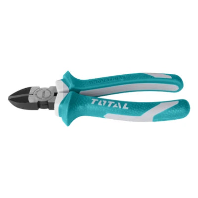 Total THT230706 cutting pliers with hardened edges and ergonomic hand grips