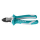 Total THT230706 cutting pliers with hardened edges and ergonomic hand grips