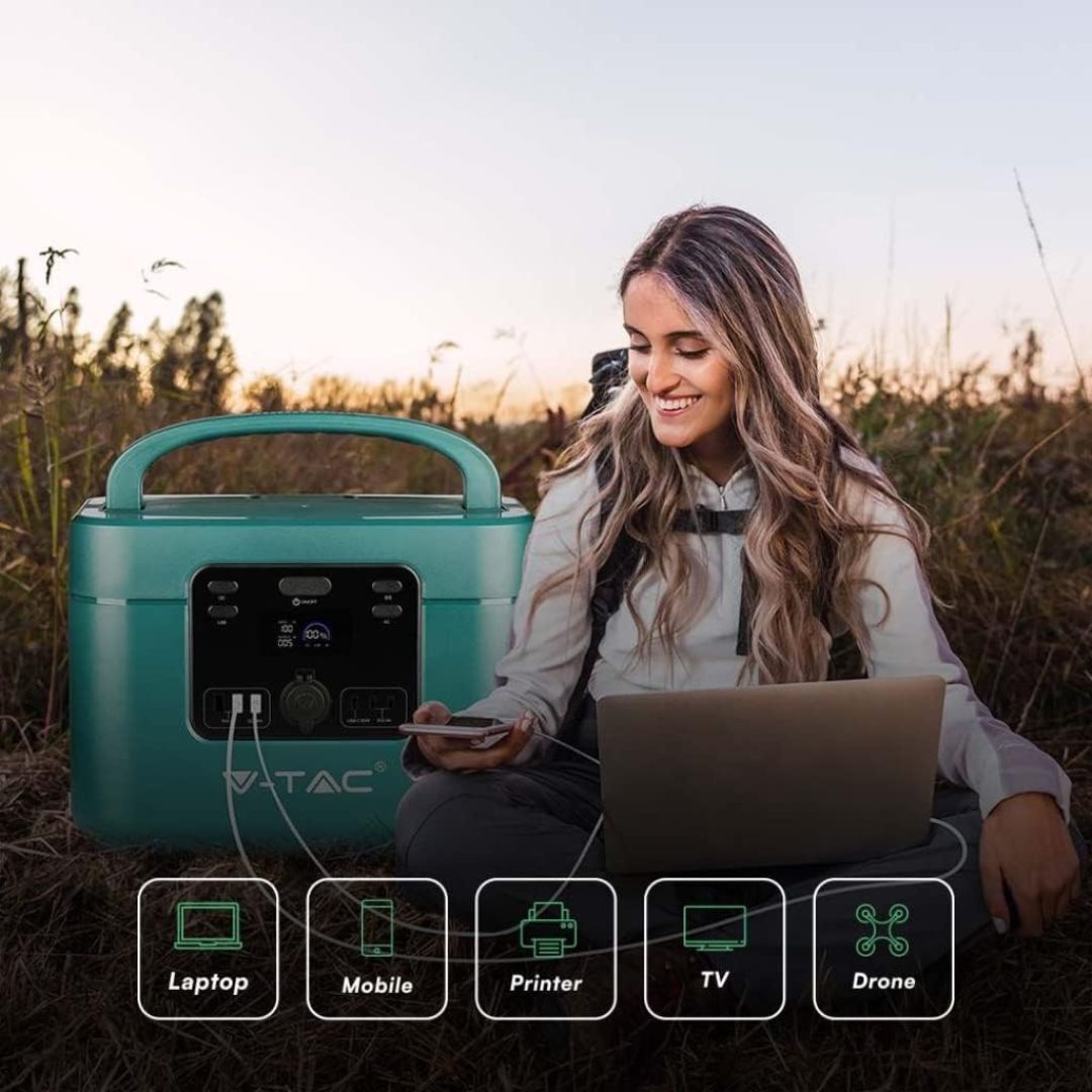 V-TAC VT-1001 1000W Portable Power Station