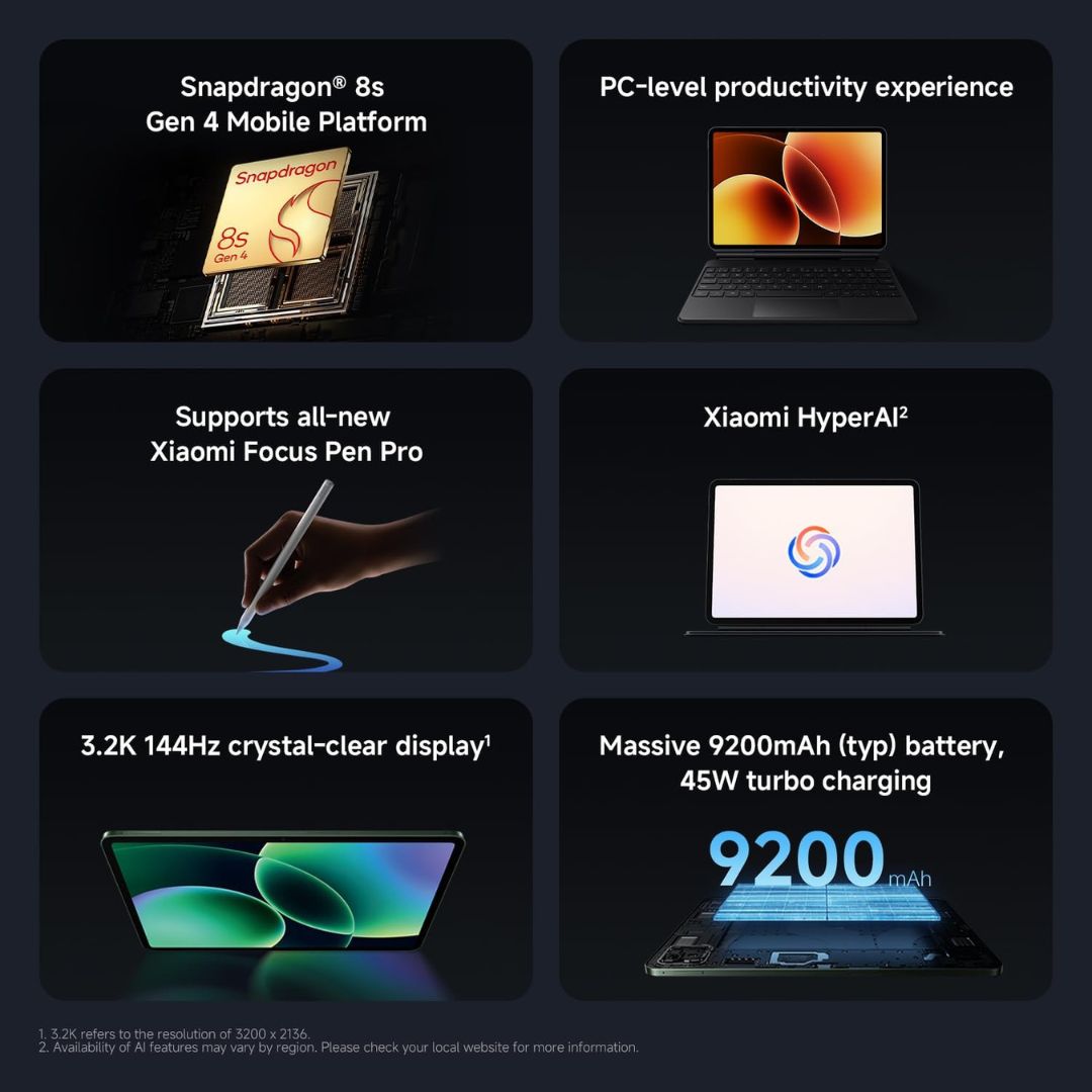 Xiaomi Pad 8 8GB 256GB with Free Keyboard