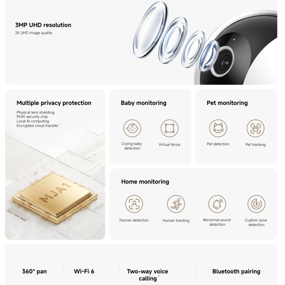 XIAOMI Smart Camera C300 Cámara de Seguridad Resolución 2K – COELVA XIAOMI Smart Camera C300 Cámara de Seguridad Resolución 2K – COELVA