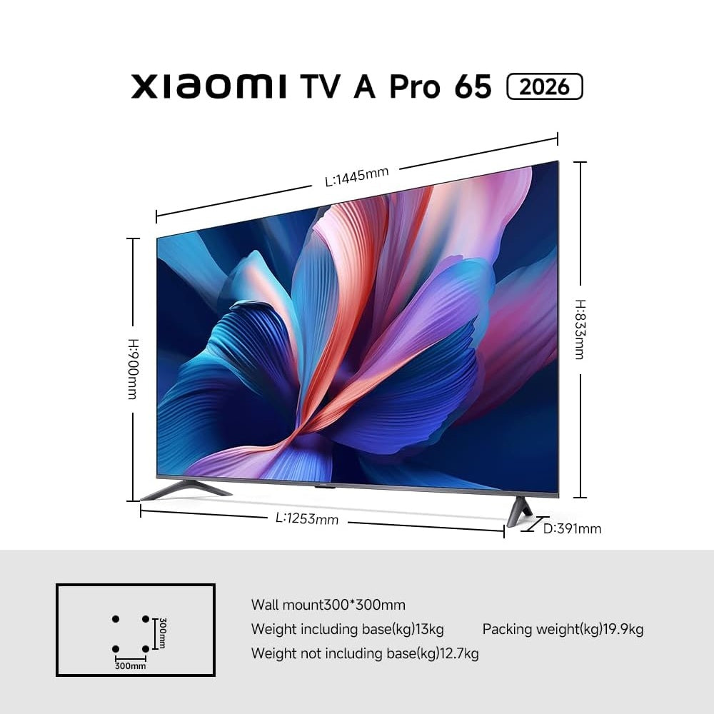 Xiaomi Smart TV A Pro QLED 4K 65" (2026)