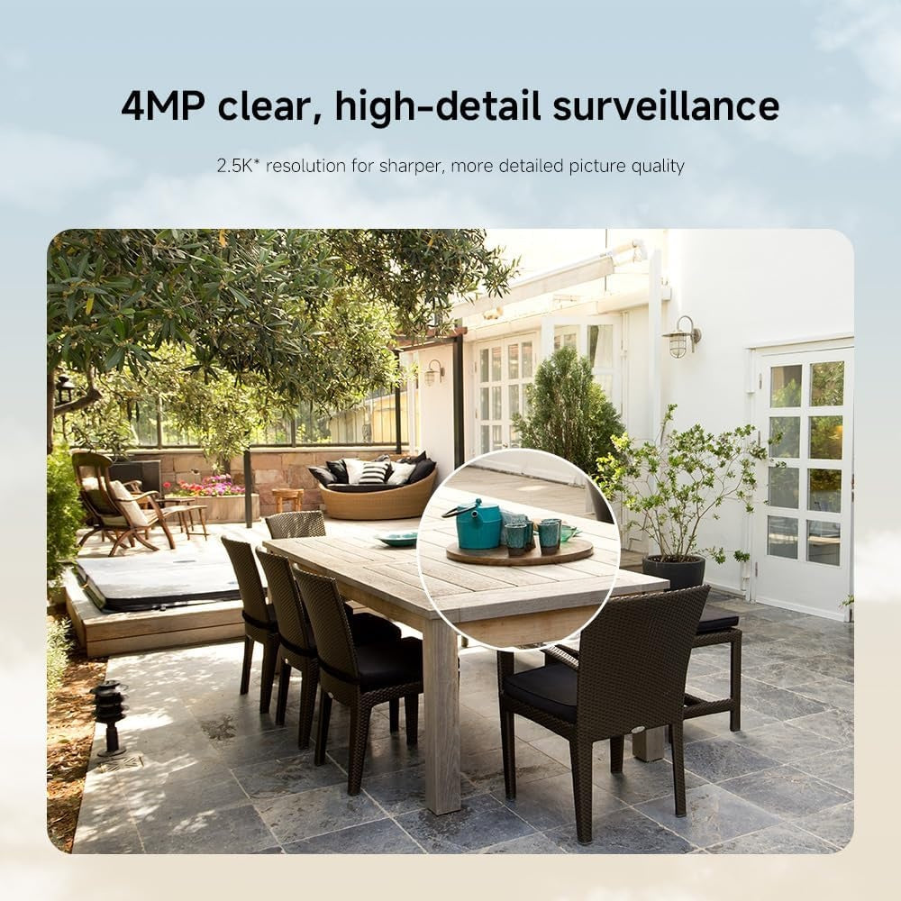 Xiaomi Solar Outdoor Camera BW400 Pro Set