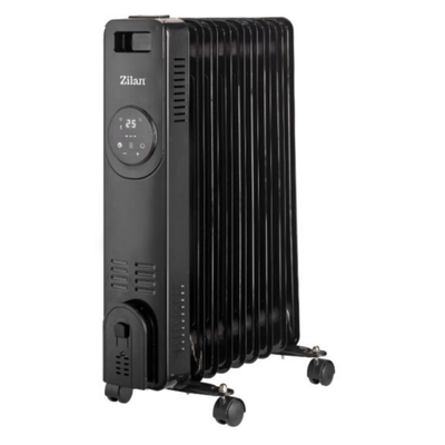 Zilan Electric Oil Filled Heater 9 Fins 3 Power Mode 2000w